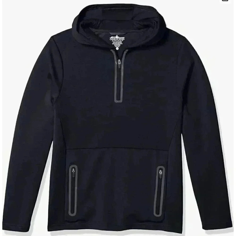 Charles River Apparel Adult Seaport Quarter Zip Hoodie